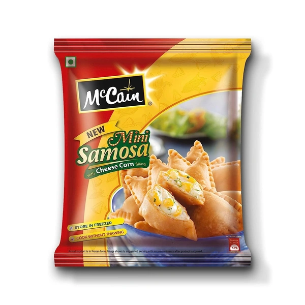 McCain CHEESE CORN Mini Samosa Snacks  240gm
