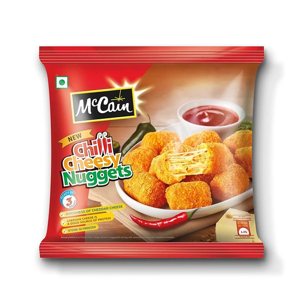 Mccain Chilli Cheese Nugget Snacks  250gm
