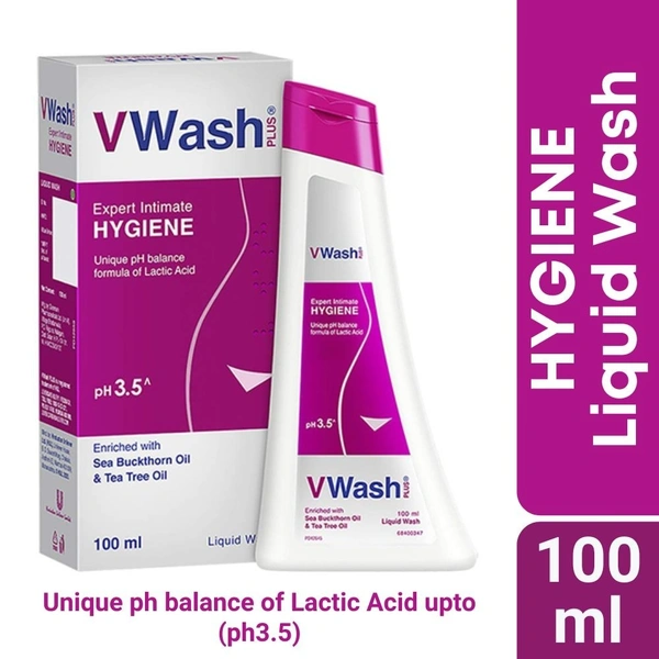 V Wash Intimate Liquid Hygiene Wash  100ml Bottle