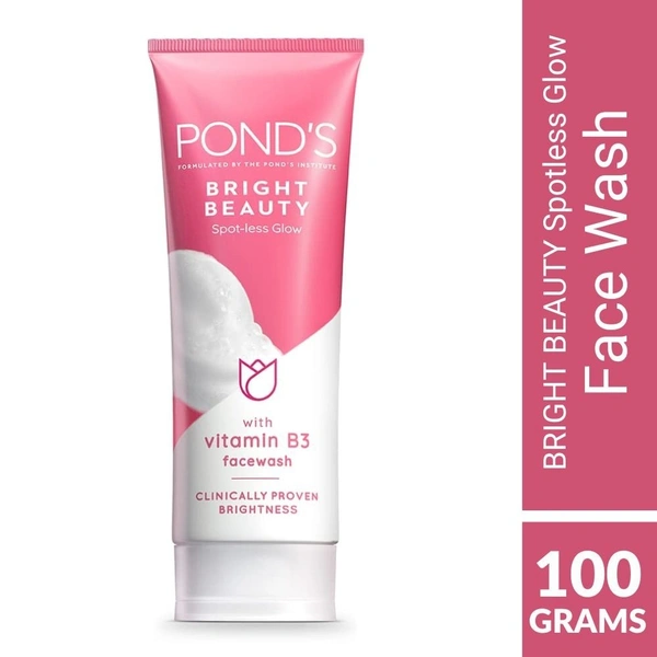 Ponds Bright Beauty Spotless Glow Face Wash  100gm tube