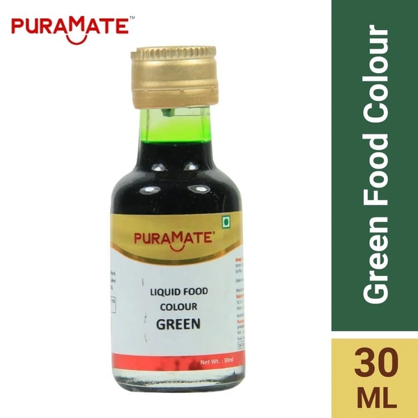 PuraMate GREEN Liquid Food Colour 30ml