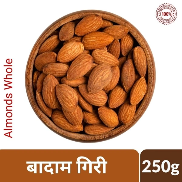 California Almonds Whole / Badam Giri Special (Loose) 250gm