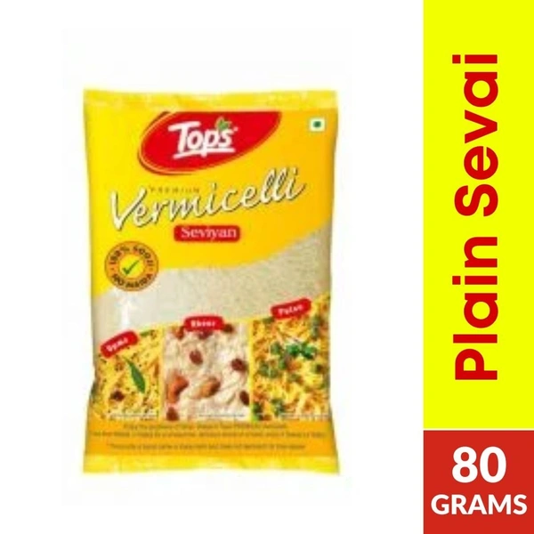 Tops Plain Sevai Vermicelli  80gm