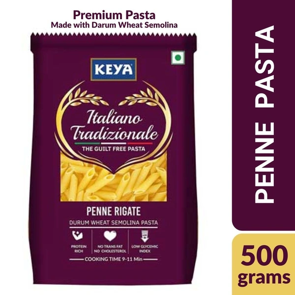 Keya Premium Italiano Penne Rigate Pasta  500gm