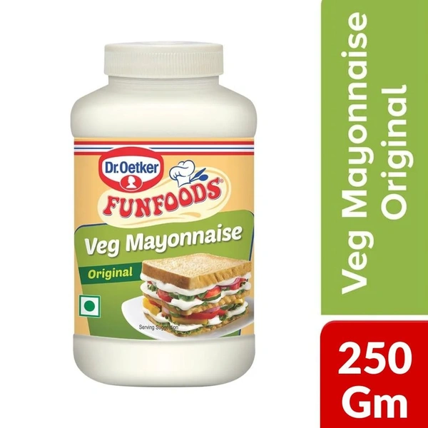 Funfoods Veg Mayonniaise Original Eggless  250gm