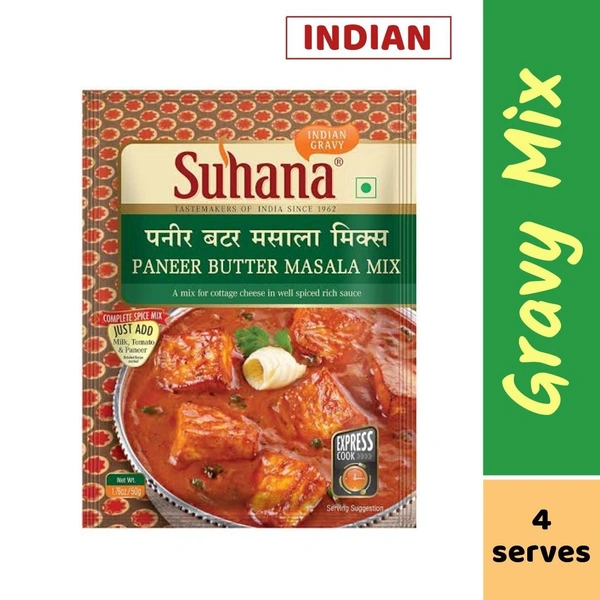 Suhana Paneer Butter Masala Mix Masala 50gm