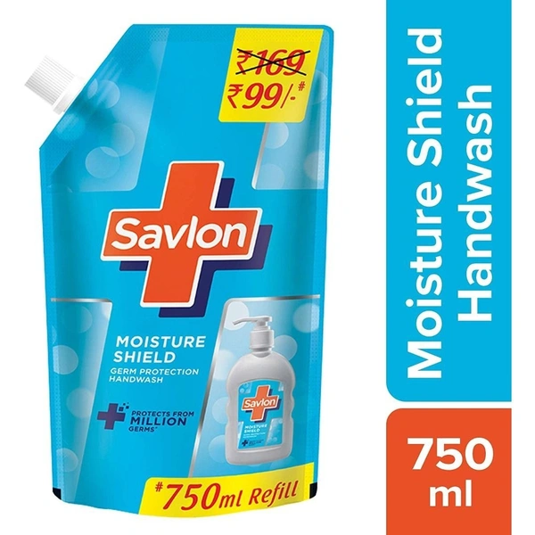 Savlon Moisture Shield Handwash  750ml Refill