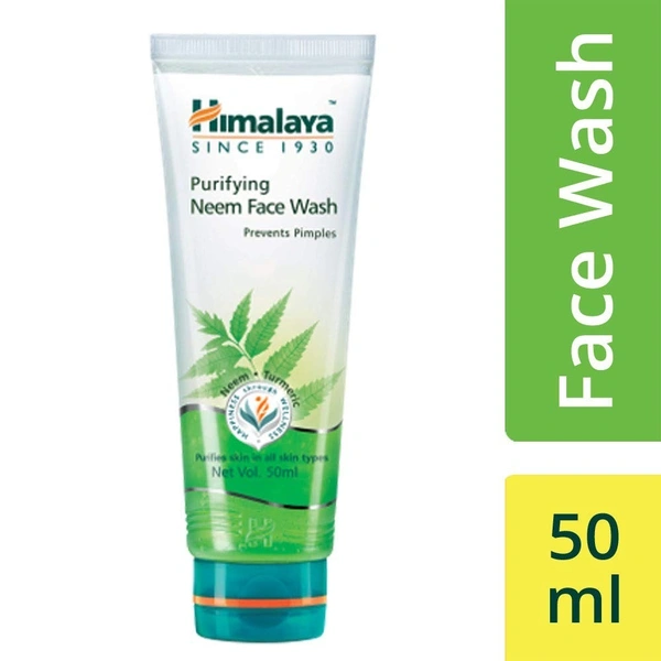 Himalaya Purifying Neem Face Wash  50ml tube
