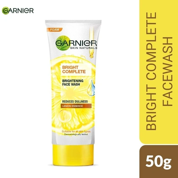 Garnier Bright Complete Face Wash  50Gm tube