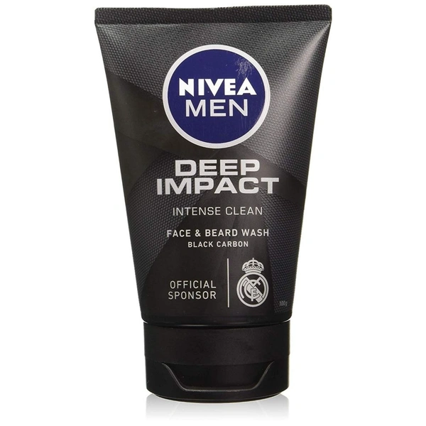 Nivea Men Deep Impact Intense Face Wash  100gm tube