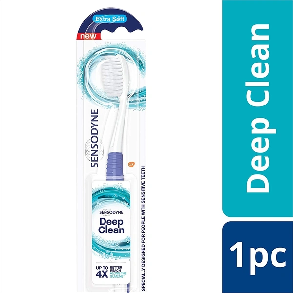 Sensodyne Deep Clean Extra Soft Toothbrush  1pc