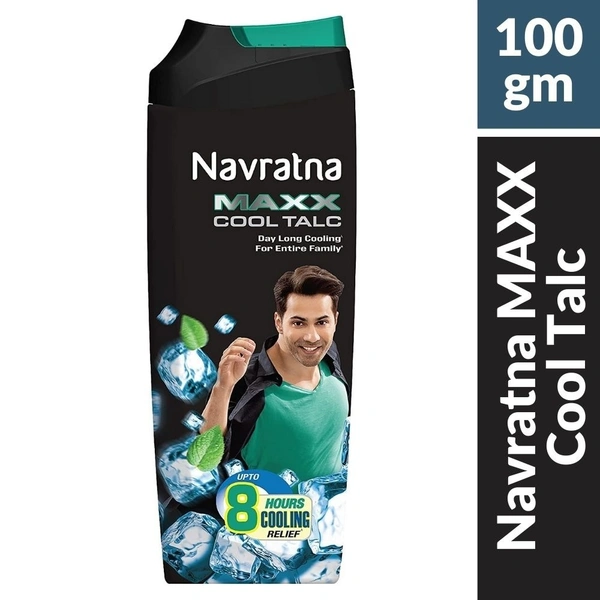 Navratna Maxx Cool Talc Powder  100Gm