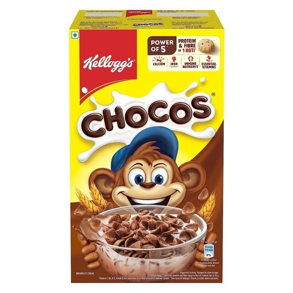 Kelloggs Chocos Breakfast Chocolate Cereal for Kids 675gm