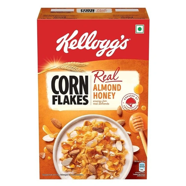 Kelloggs Cornflakes Real Almond & Honey 300gm