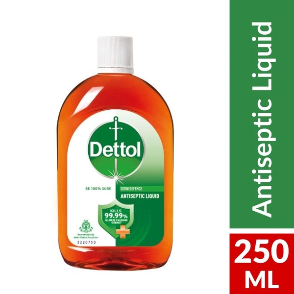 Dettol Antiseptic Liquid  250ml Bottle