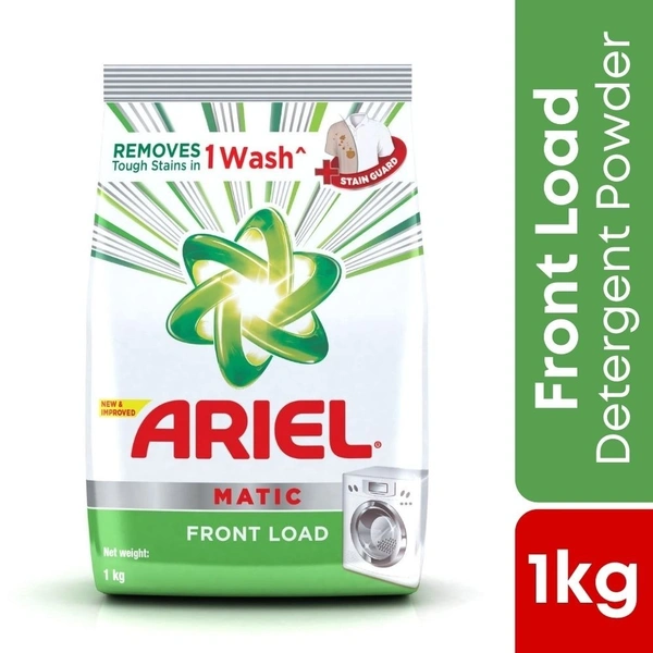 Ariel Matic FRONT LOAD Detergent Washing Powder  1kg pack