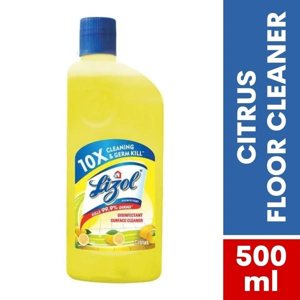 Lizol CITRUS Disinfectant Surface Floor Cleaner  500ml Bottle