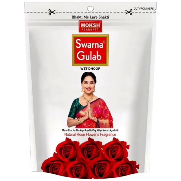Moksh SWARN GULAB Wet Dhoop  20 Dhoop