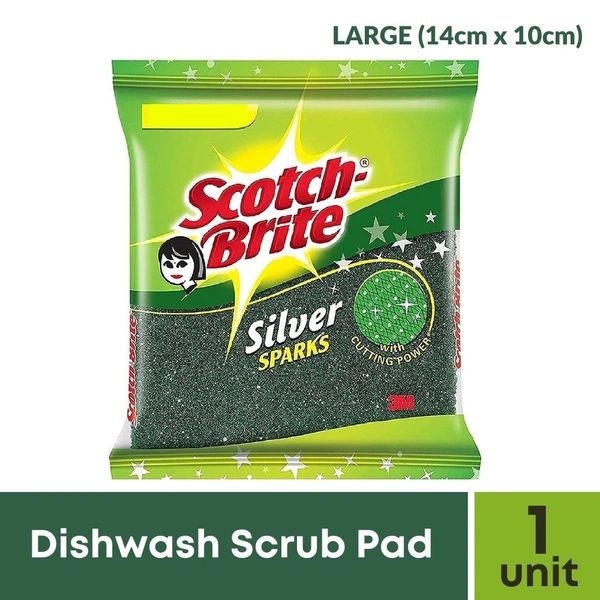 Scotch Brite Green Scrub Pad LARGE  1pcs