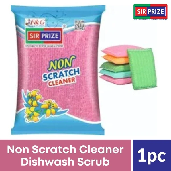 Sir Prize Non-Scratch Cleaner Sponge Utensils Scrubber  1pcs