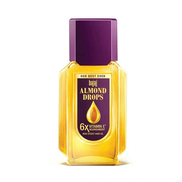 Bajaj Almond Drops Non-Sticky Hair Oil  114ml 