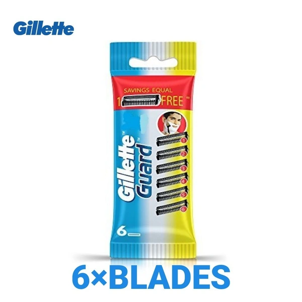 Gillette Guard Razor Shaving Blades  Pack of 8 Blades