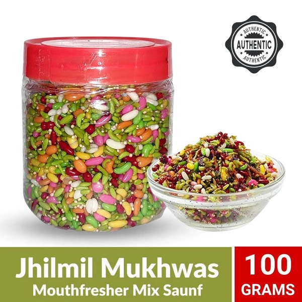 Panjon Jhilmil Mukhwas Mouth Freshner Mix Saunf 100gm