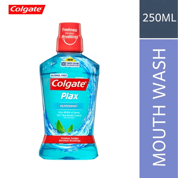 Colgate Plax Peppermint Fresh Mouthwash  250ml 