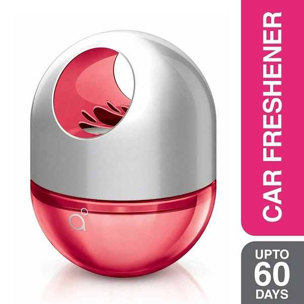 Godrej AER Twist Gel Car Freshner (PETAL Crush Pink)  45gm (Upto 60 Days)