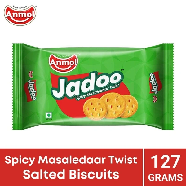 Anmol Jadoo Spicy Masaledar Twist Biscuits  127gm
