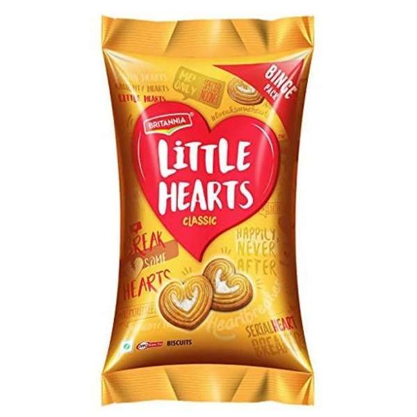 Britannia Little Hearts Biscuit 34.5gm