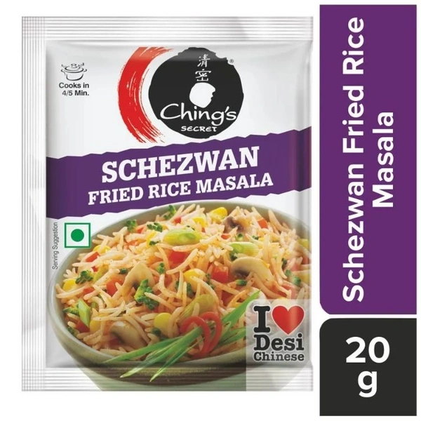 Chings Schezwan Fried Rice Masala 20gm pouch