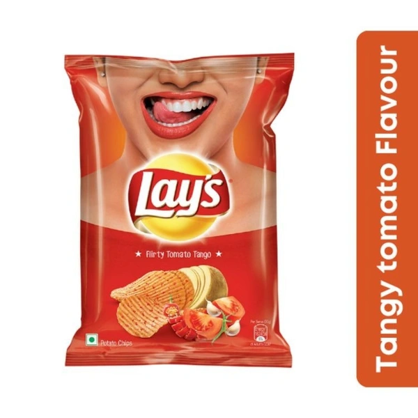 Lays Spanish Tangy Tomato Potato Chips  24gm