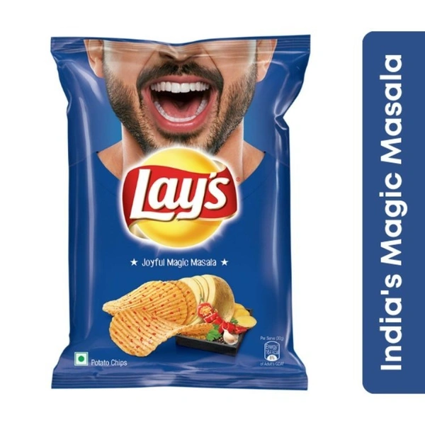 Lays India's Magic Masala Potato Chips  50gm