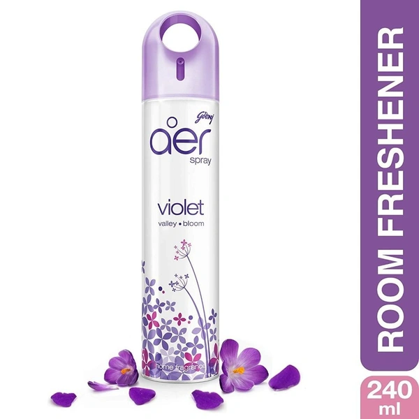 Godrej Aer VIOLET (Valley Bloom) Room Freshner  240ml Spray