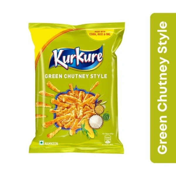 Kurkure Green Chutney Style Snacks  45gm