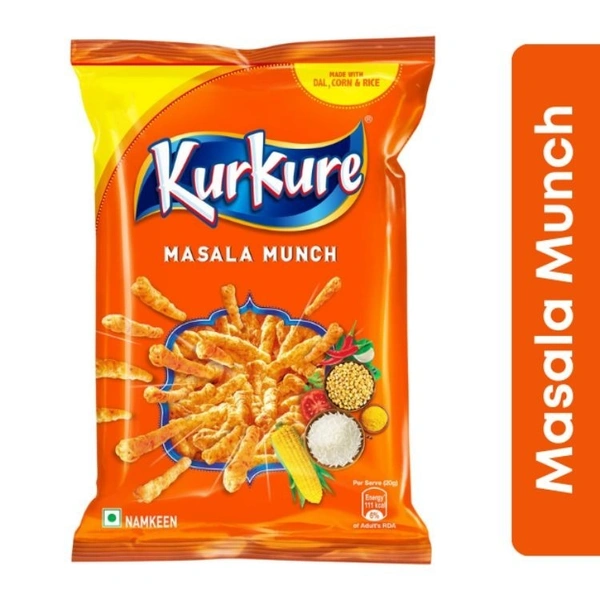 Kurkure Masala Munch Savory Snacks  82gm