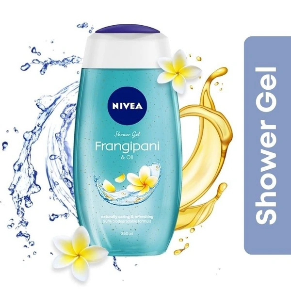 Nivea Frangipani & Oil Shower Gel  250ml Bottle