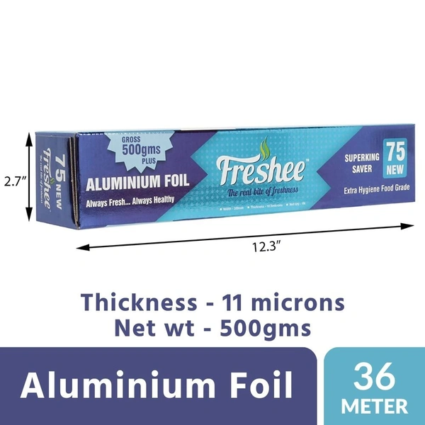 Freshee 75 New Aluminium Foil Roll  36 meter