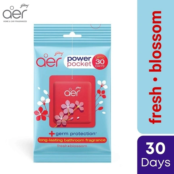 Godrej AER Pocket FRESH BLOSSOM Bathroom Freshner  10gm