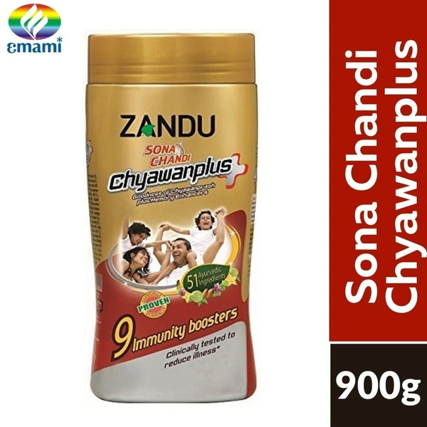 Zandu Sona Chandi Chyawanplus 900gm