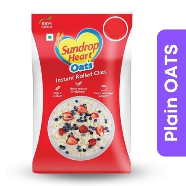 Sundrop Heart Oats (Instant Rolled Oats, High In Protein) 1Kg