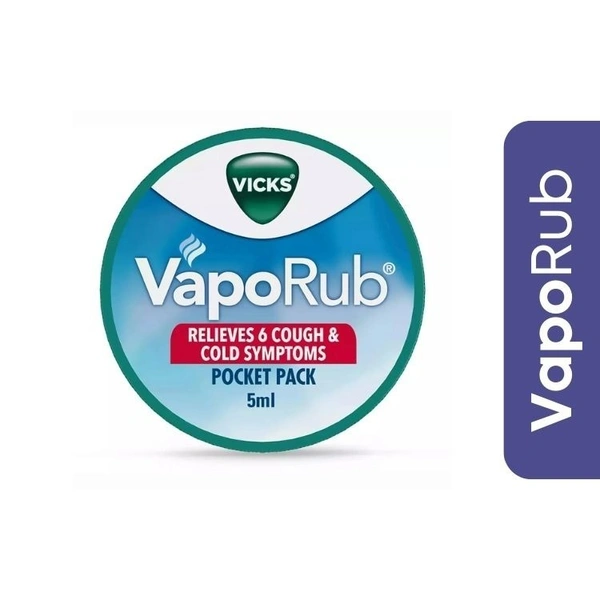 Vicks Vaporub (Reliefs from Cough & Cold)  5 ml Pot