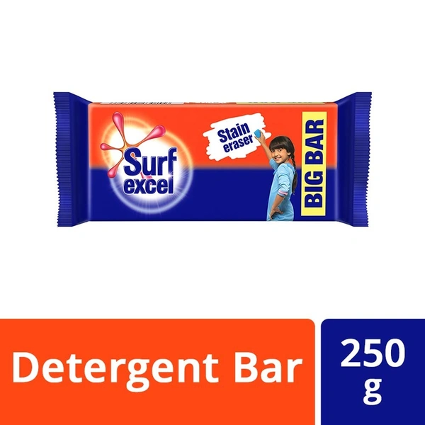 Surf Excel Detergent Bar Soap  250gm Bar