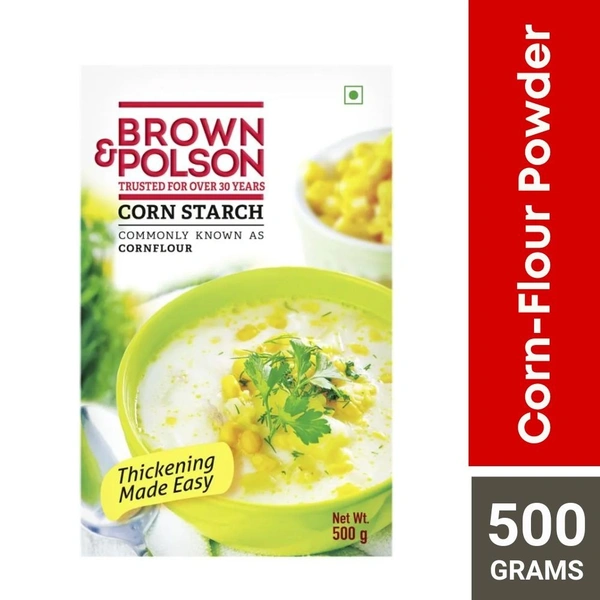 Brown & Polson Cornflour Powder 500gm - 500gm
