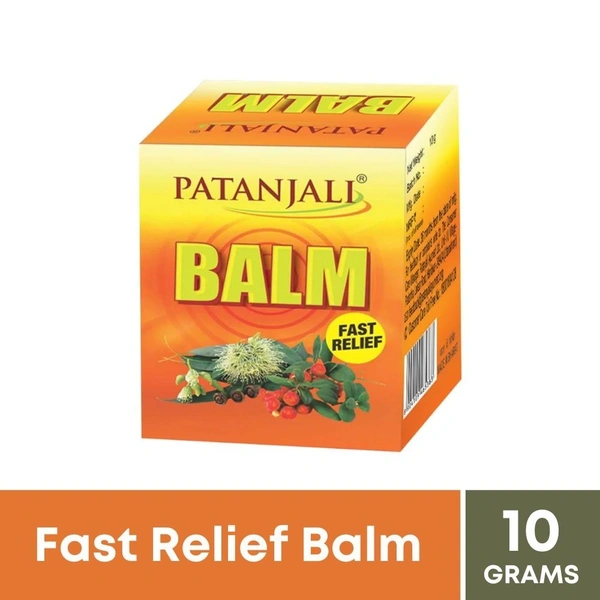 Patanjali BALM For Cold & Headache  10gm pot