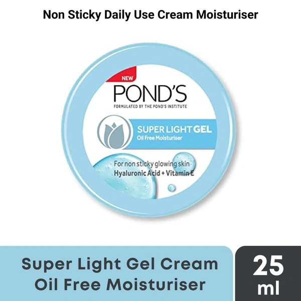 Ponds Super Light Gel (Non Sticky Cream)  25ml pot
