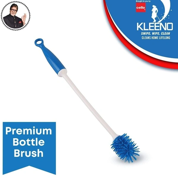 Cello Kleeno Premium Bottle Brush  1unit Large (Blue Color)