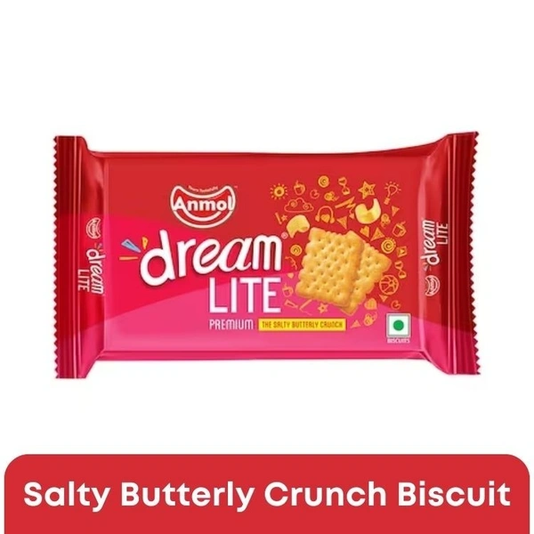 Anmol Dream Lite Salty Butterly Crunch Biscuit  120gm