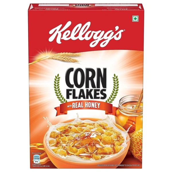 Kelloggs Cornflakes Real Honey Breakfast Cereal 300gm